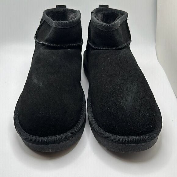 CUSHIONAIRE Women's pull on boot 10 BLACK - Picture 2 of 7